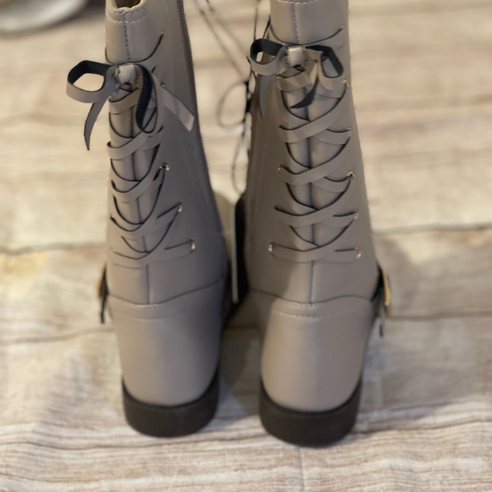 Bebe girls tall zip up boots. - Picture 3 of 4